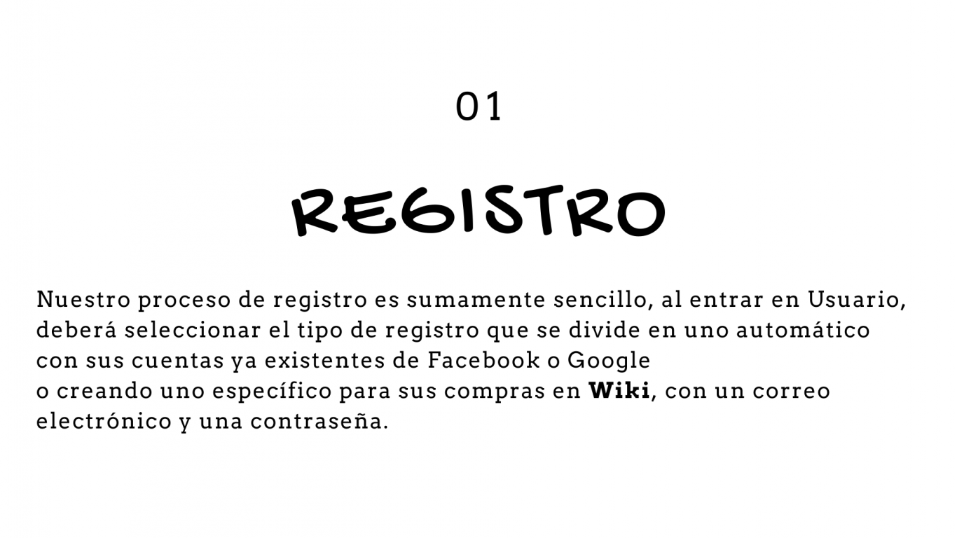 Registro, Ecommerce, Wiki