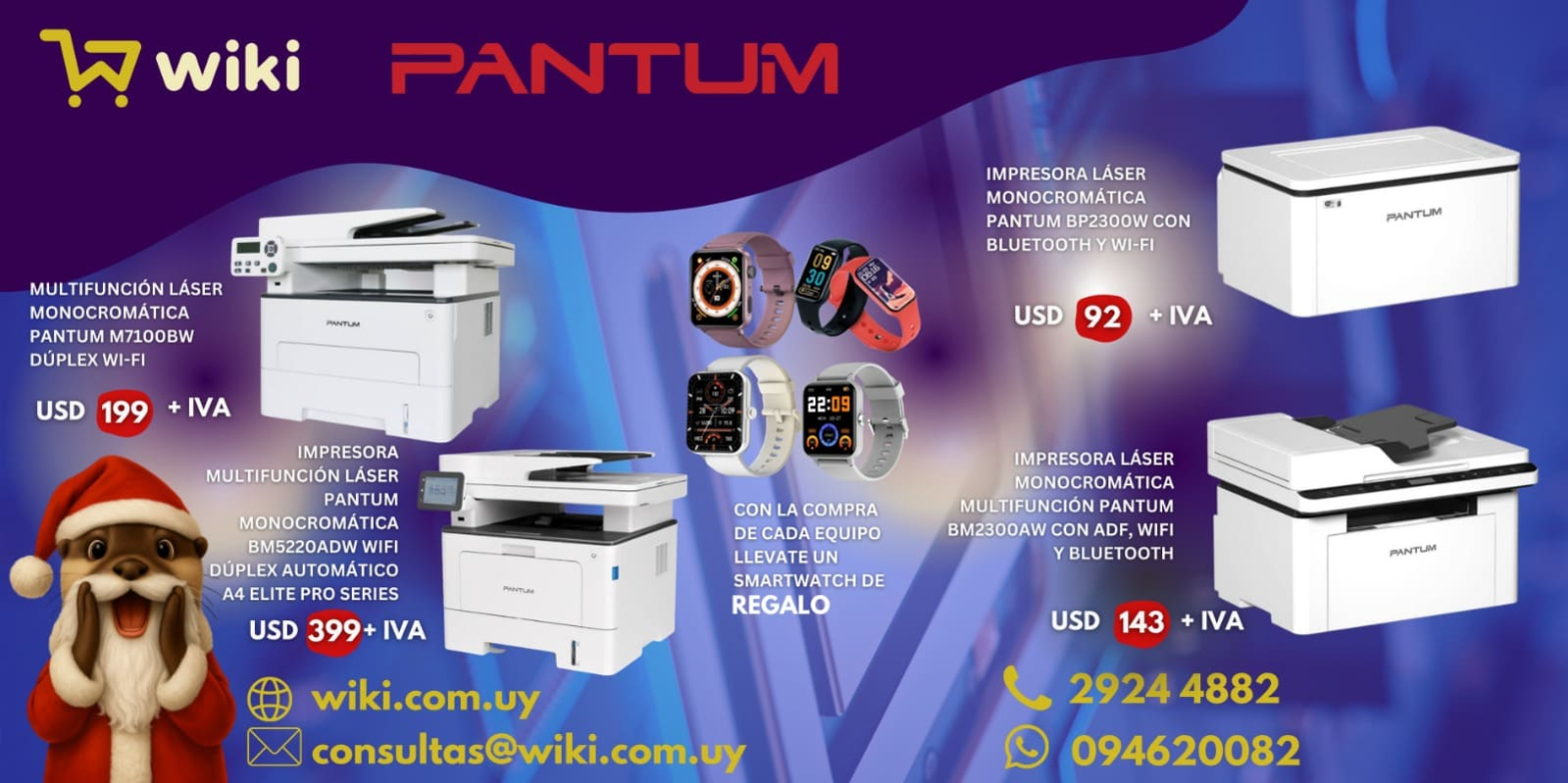 Impresoras Pantum en Wiki