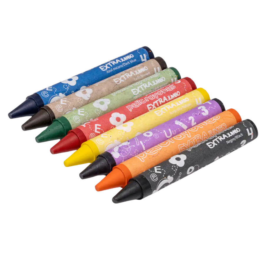 Crayolas extra jumbo Pelikan x8 uni.