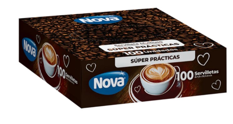 Servilleta Elite Nova ip 895 Paq. x 100 servilletas (caja x 30 Paq.)
