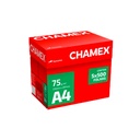 Resma de papel para impresion Chamex  A4 75 g 500 hojas