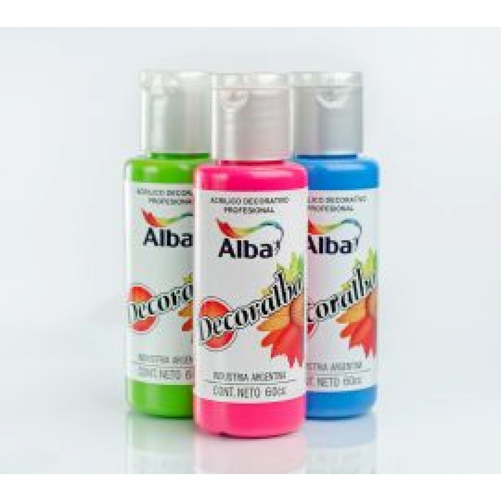 Pintura Acrilica ALBA 60 ml. 