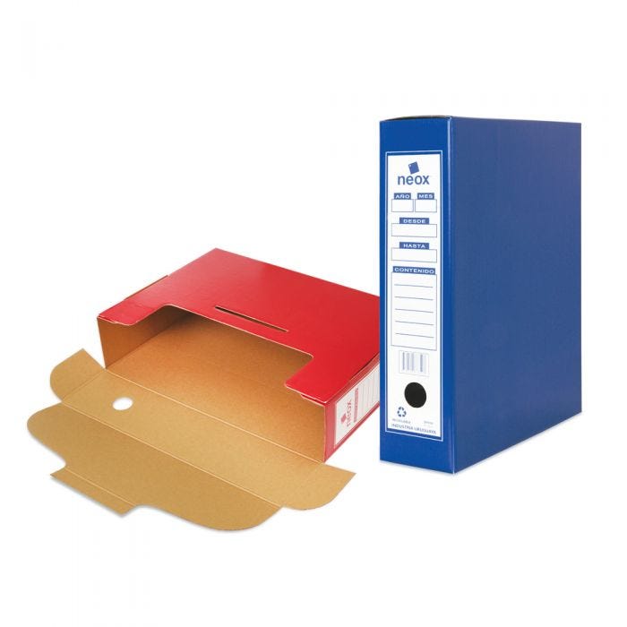 Caja de archivo SID en cartón microcorrugado tamaño oficio