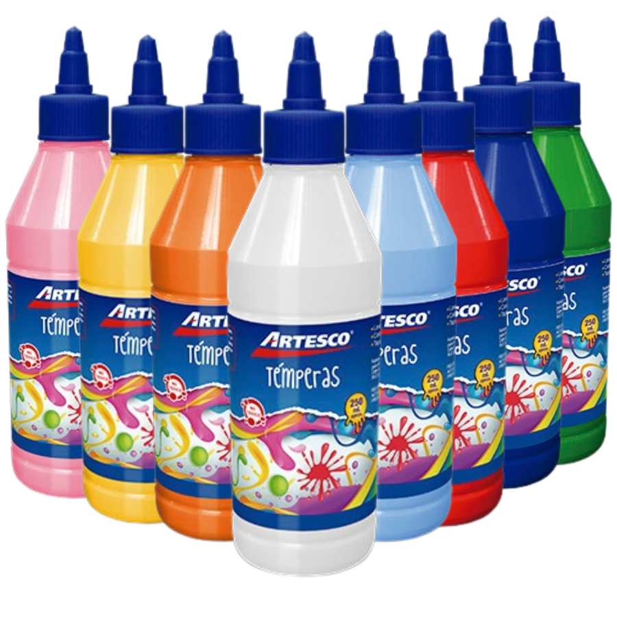 Témperas Artesco 250 ml.