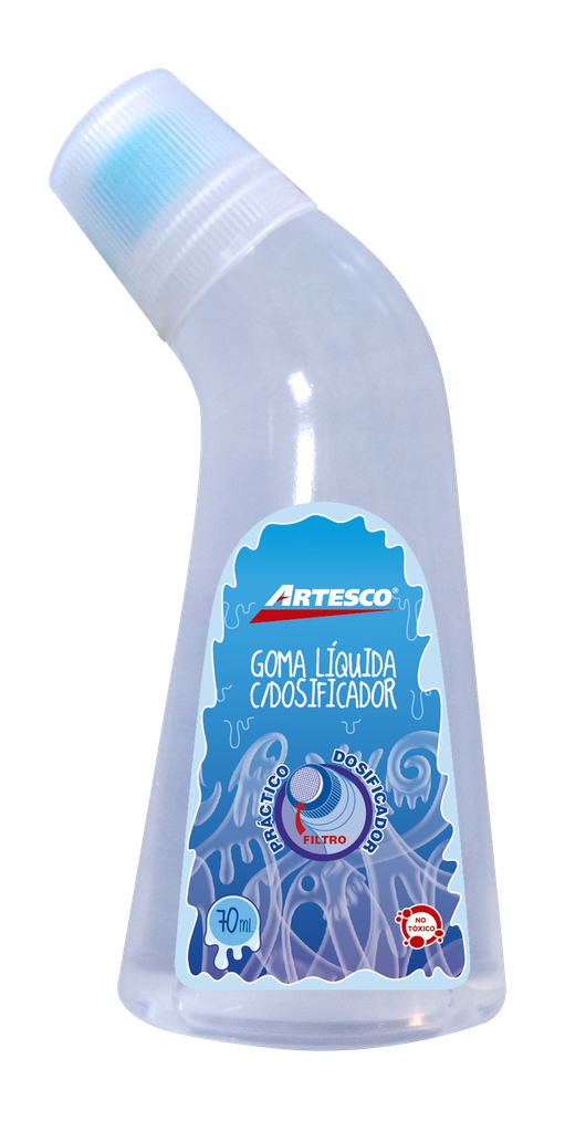 Goma líquida Artesco 70 ml.