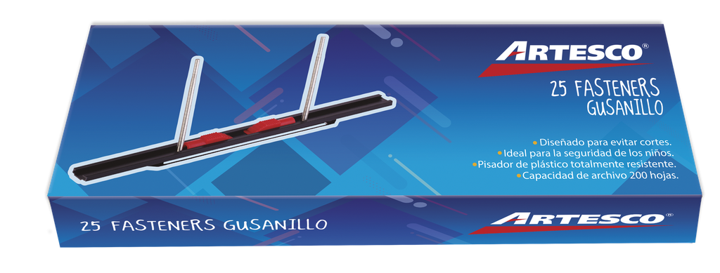 Broche Acco Artesco - fastener gusanillo