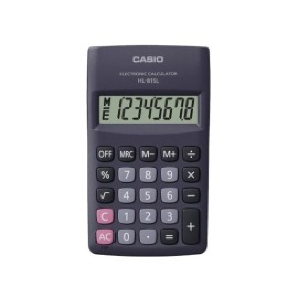 Calculadora Casio 8 dígitos HL-815