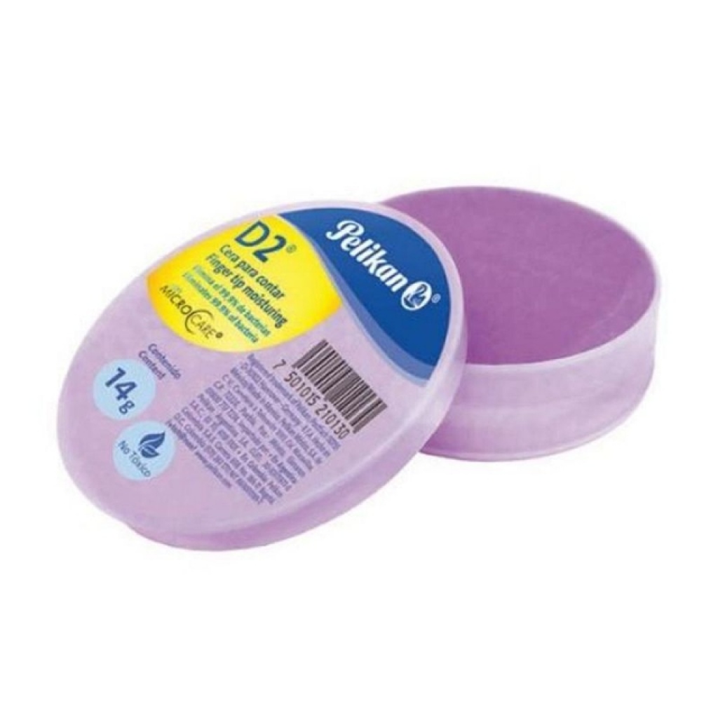 Pelikan cera para contar d2 colores pastel