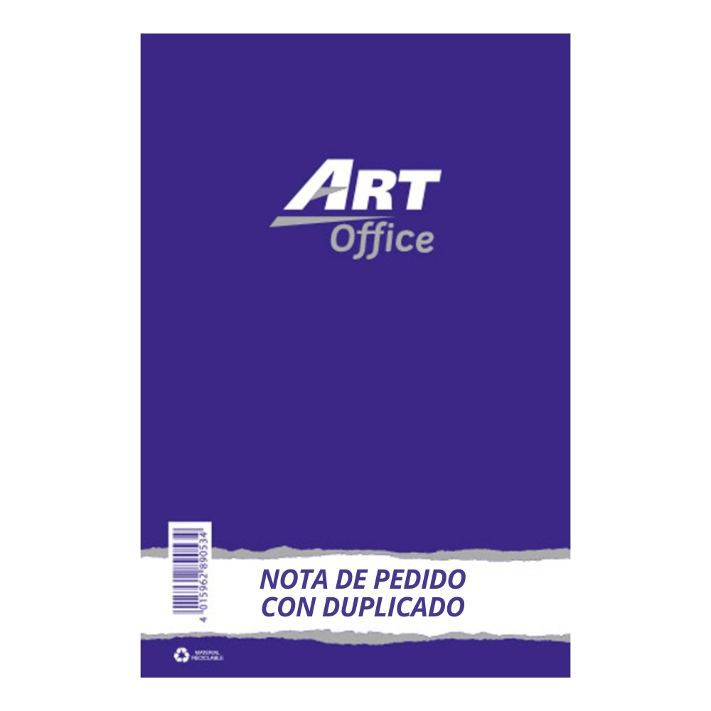 Nota de pedido con duplicado Art-Office