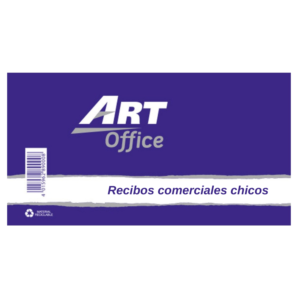 Recibos comerciales chicos Art-Office