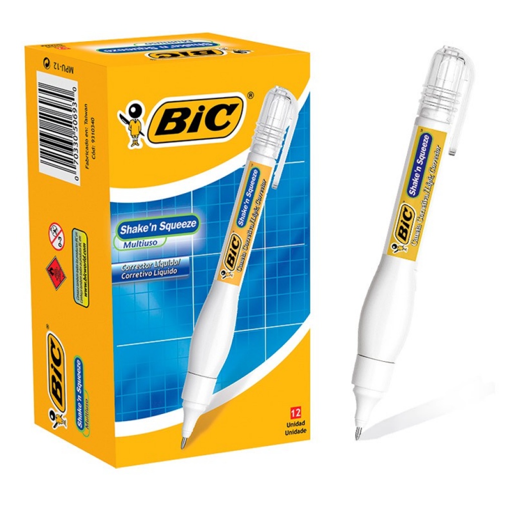 Corrector líquido Bic Shaken