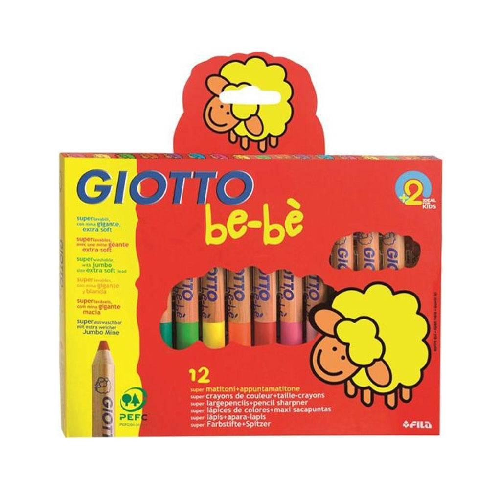 lápiz GIOTTO be-bé 12