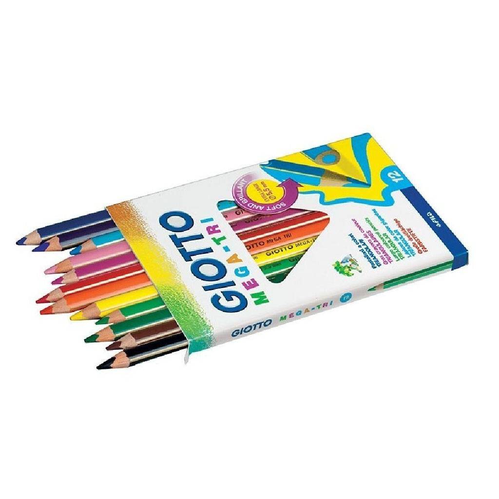 lápiz GIOTTO mega 12 colores