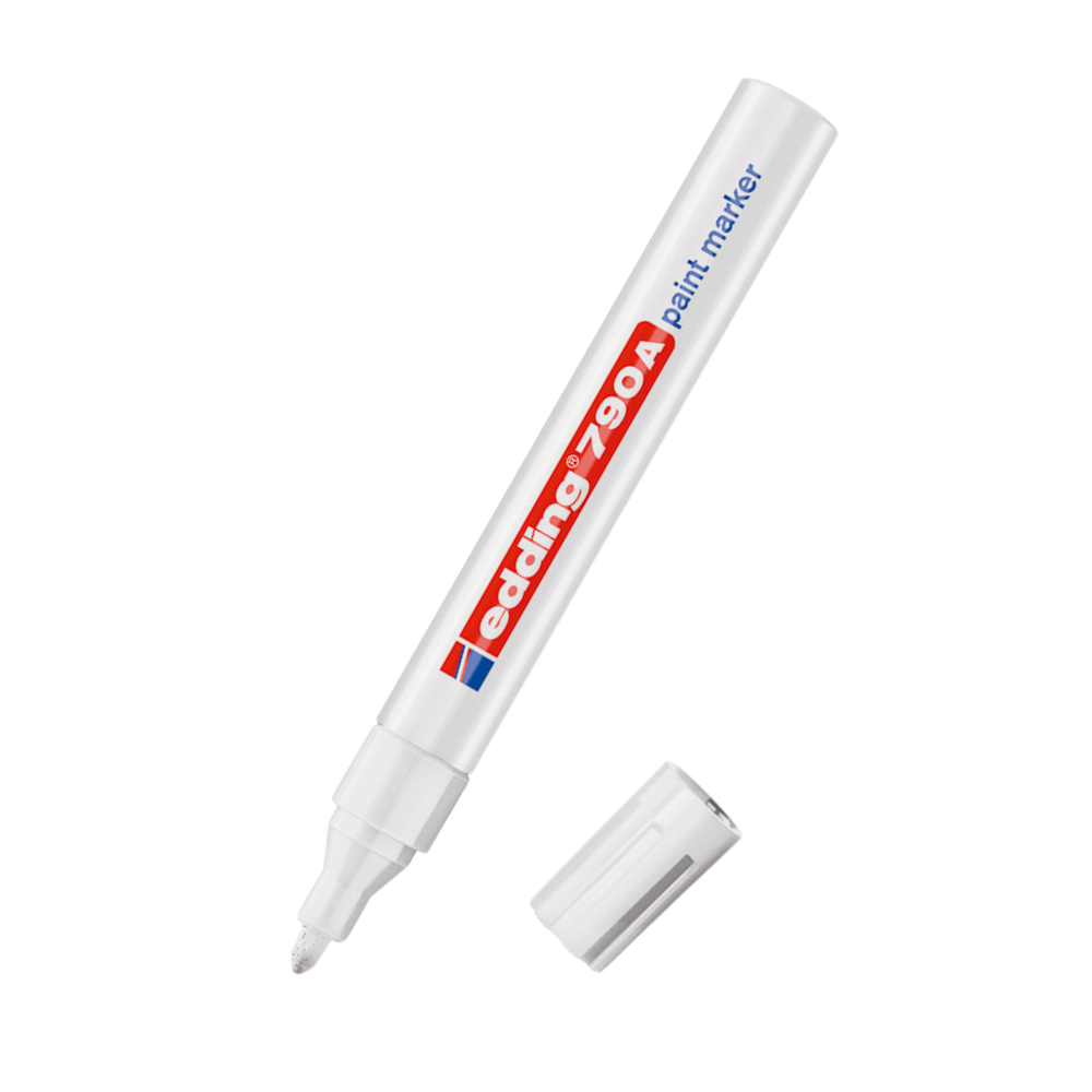 Marcador Edding 790 blanco