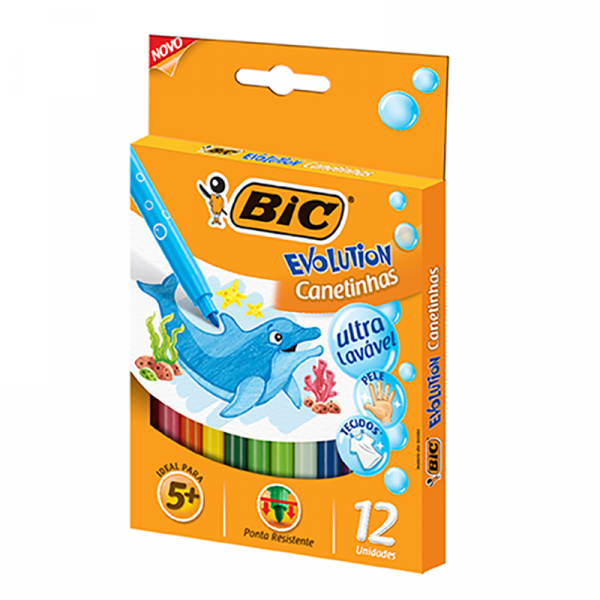 Marcadores Finos Bic Evolution