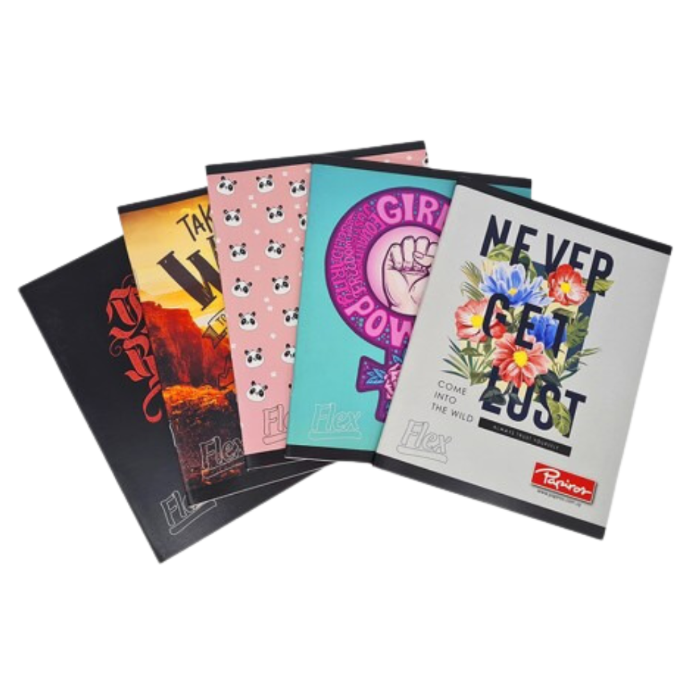 Cuaderno Papiros Flex 548, 48 hojas liso