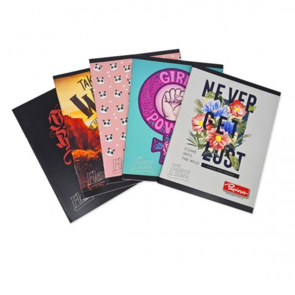 Cuaderno Papiros Flex 648, 48 hojas rayado