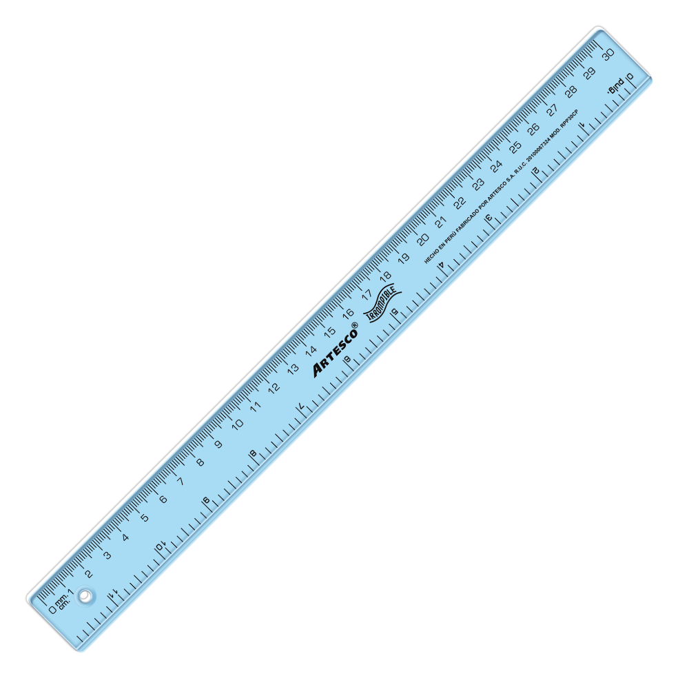Regla Artesco irrompible 30 cm