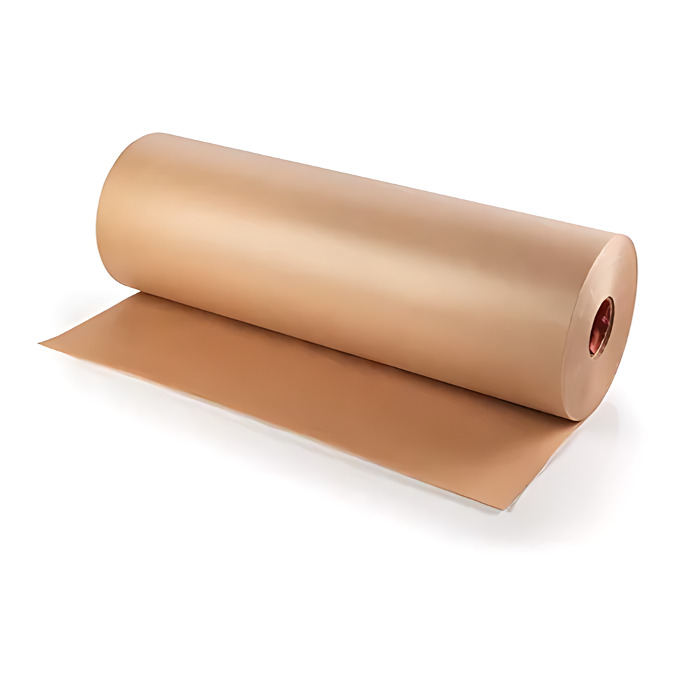 Rollo de papel kraft, rollo de 5 kg y de ancho 50 cm