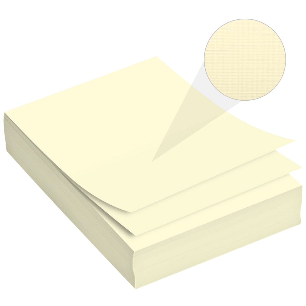 Opalina telada color crema A4 225 g paquete x100 hojas