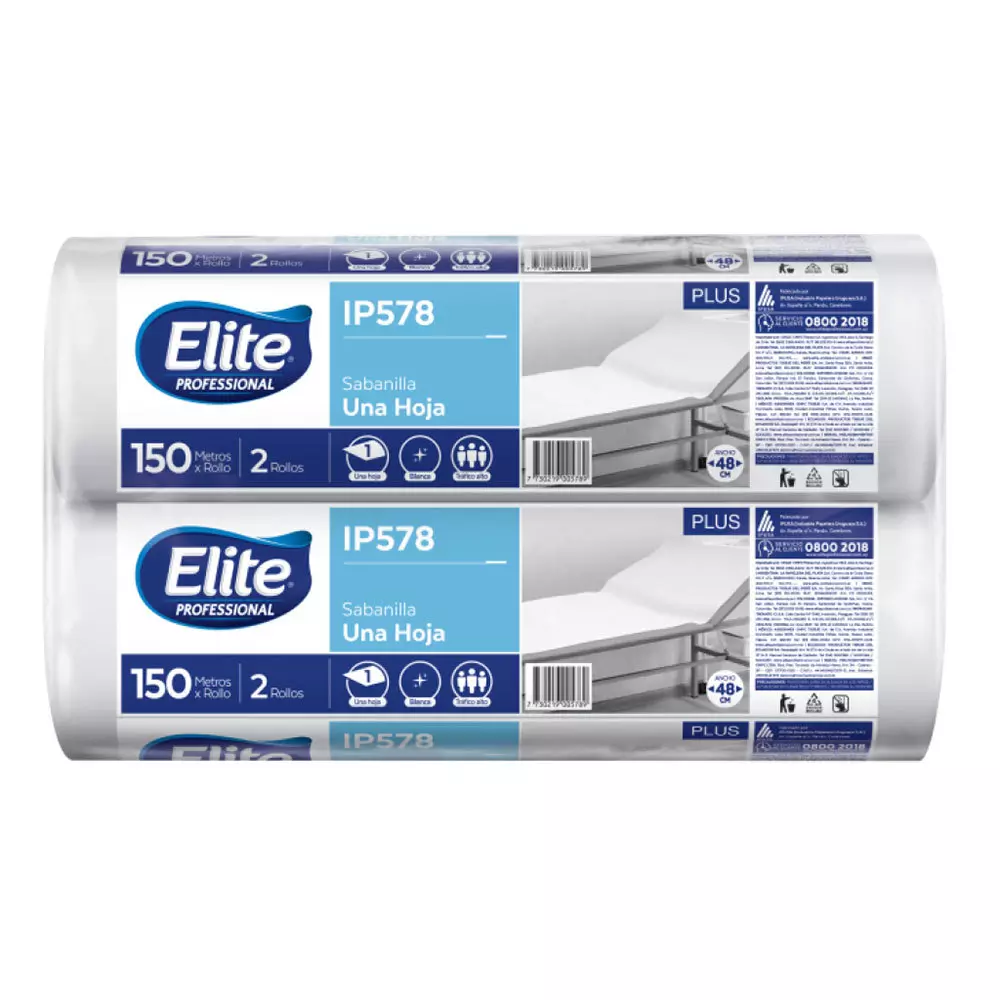 Sabanilla Elite paquete x 2 rollos de 150 mts. x 48 cm. - IP578