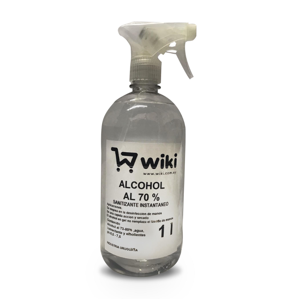 Alcohol líquido en spray 1L