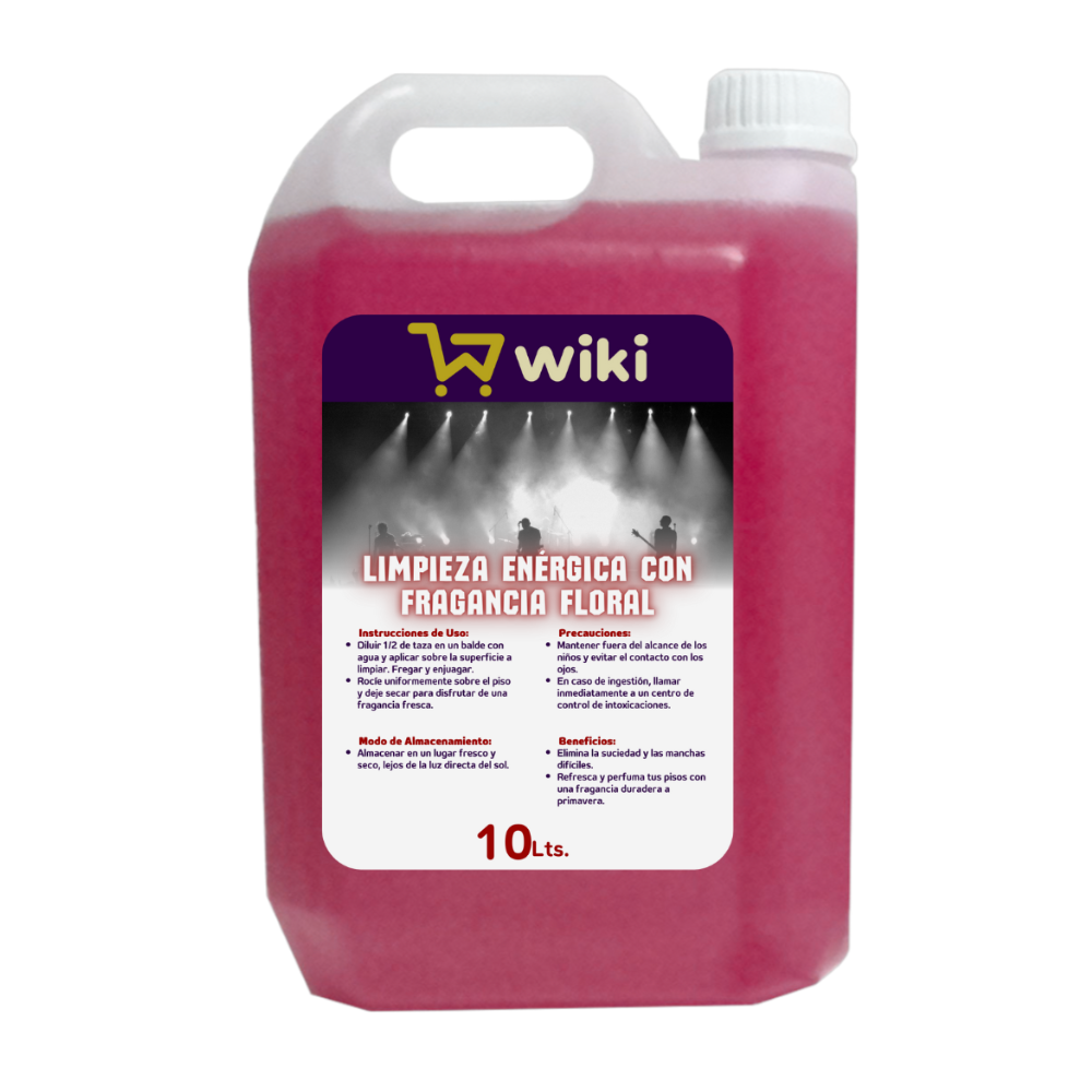 Limpiador Oficlean floral rosa bidon 10 lt.