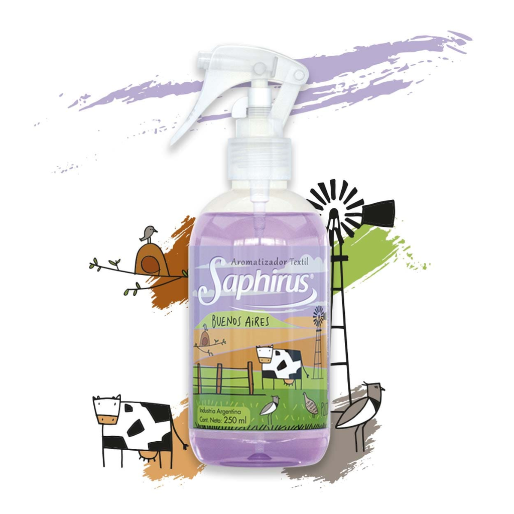 Aromatizador textil Saphirus Lola 250 ml