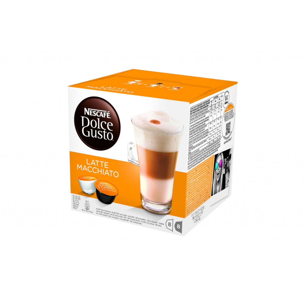 Cápsulas Nescafé Dolce Gusto latte macchiato (x10)