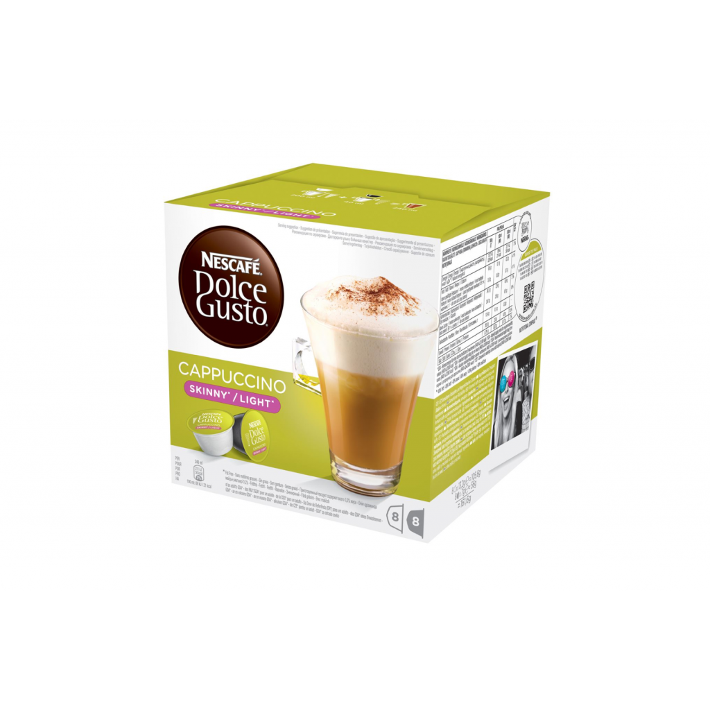 Cápsulas Nescafé Dolce Gusto cappuccino clásico x 16