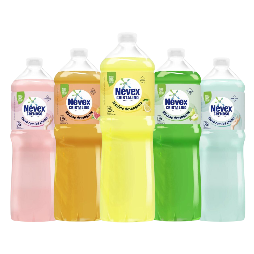 Detergente Nevex lquido 1250 cc limón