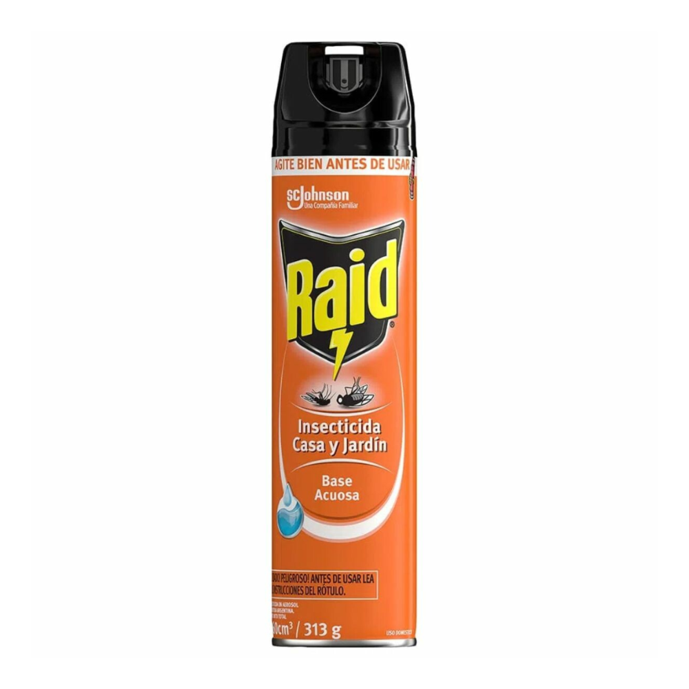 Aerosol raid casa y jardín