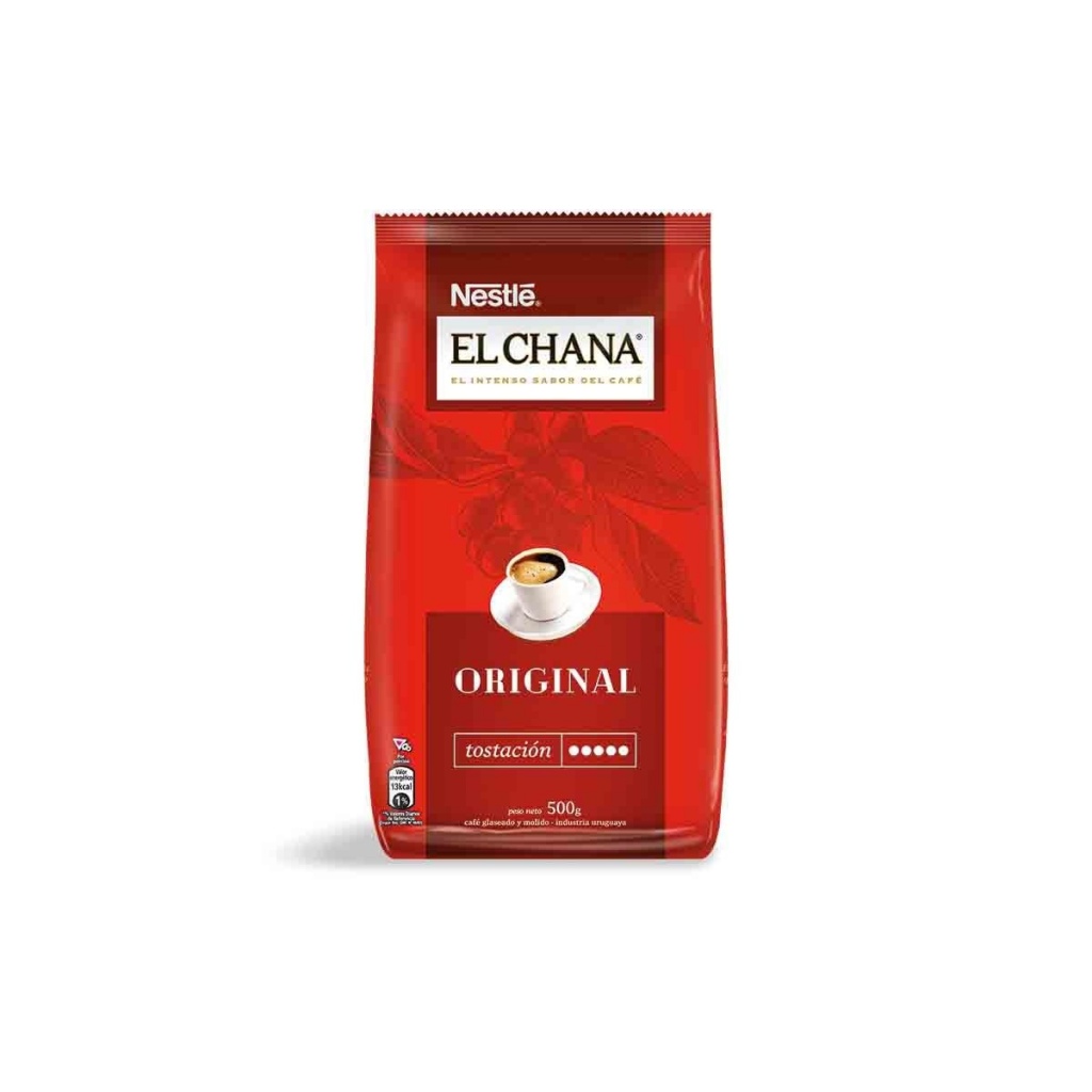 Café para máquina el chaná paquete de 500 g
