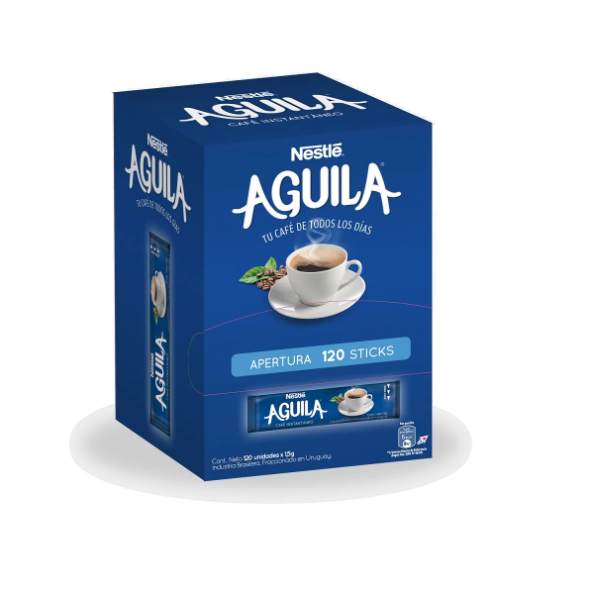 Cafe instantáneo Águila en sticks x 120 unidades