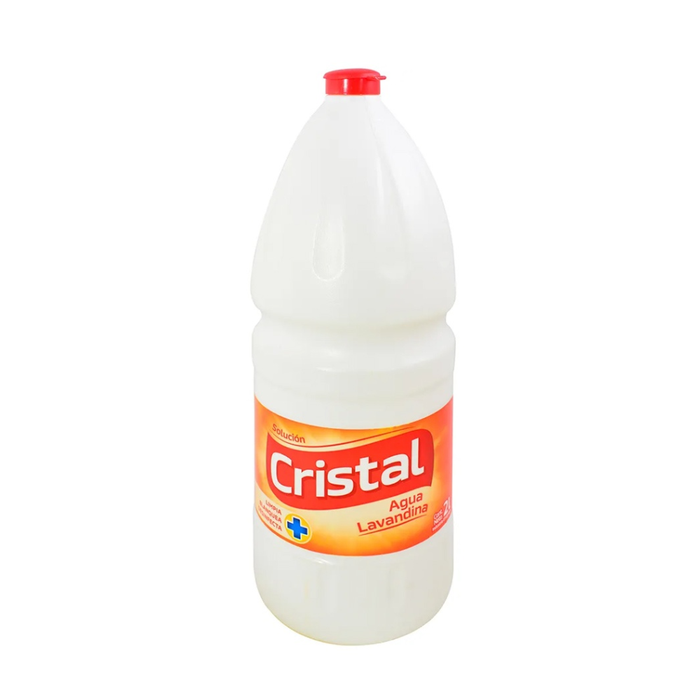 Agua lavandina Cristal 2 litros