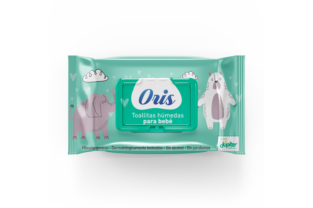 Toallitas húmedas para bebés júpiter