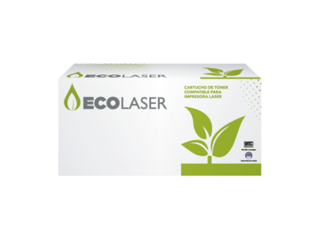 Ecoláser cartucho p/Brother HL-L5100DN/6200DW/6400DW DCP-L5650DN/5600DN MFC-L5800DN/6900DW