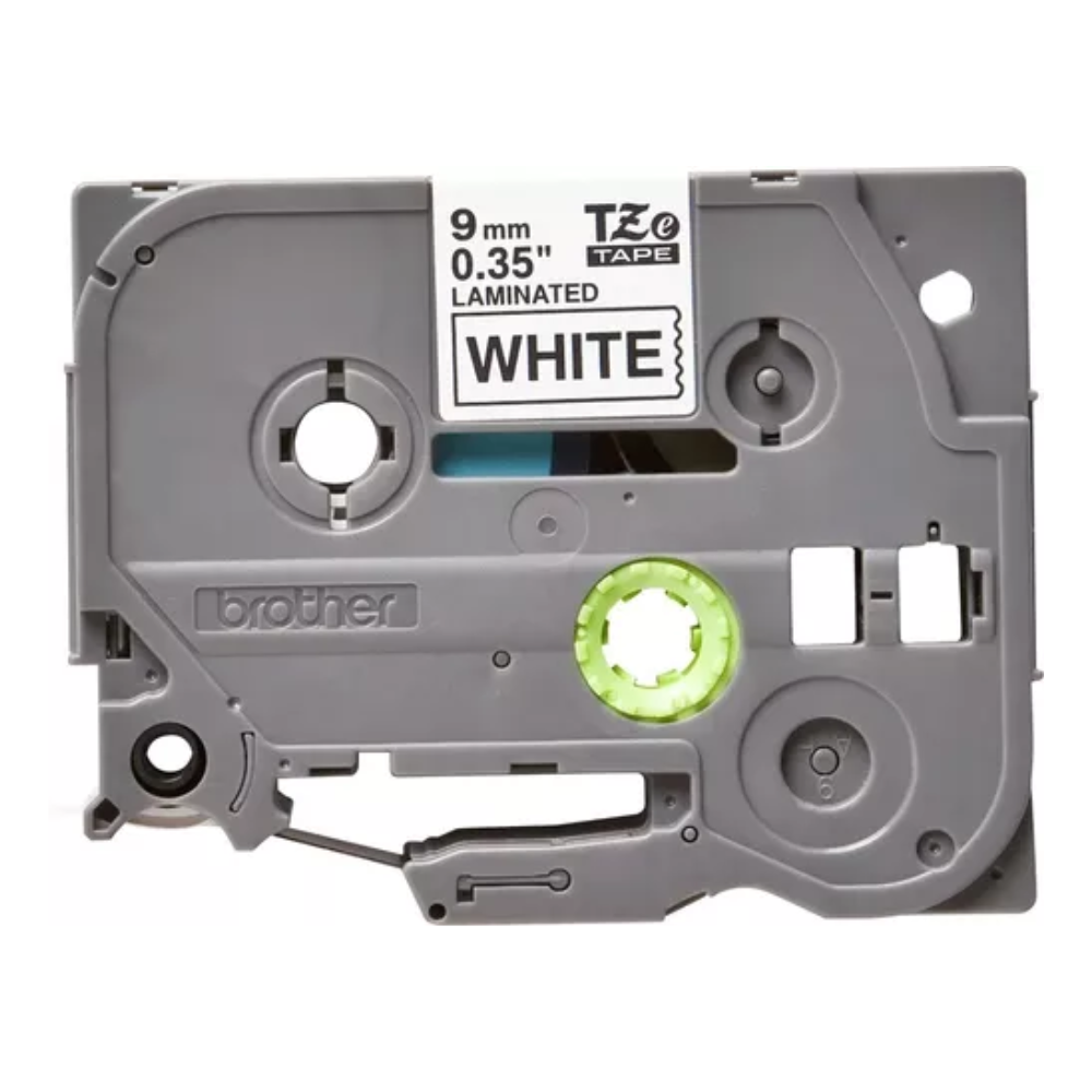 Cinta para rotuladora brother tze-221 9mm de ancho y 8mts de longitud