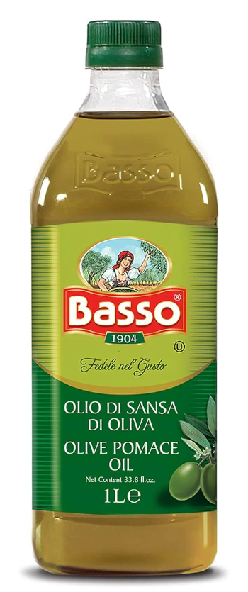 Aceite de oliva Basso botella de 1 lt.