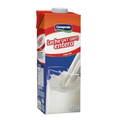 Leche Conaprole larga vida entera caja 1 lt.