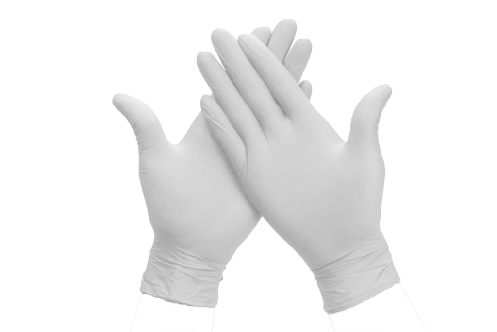 Guantes de látex caja x 100 unidades talle M