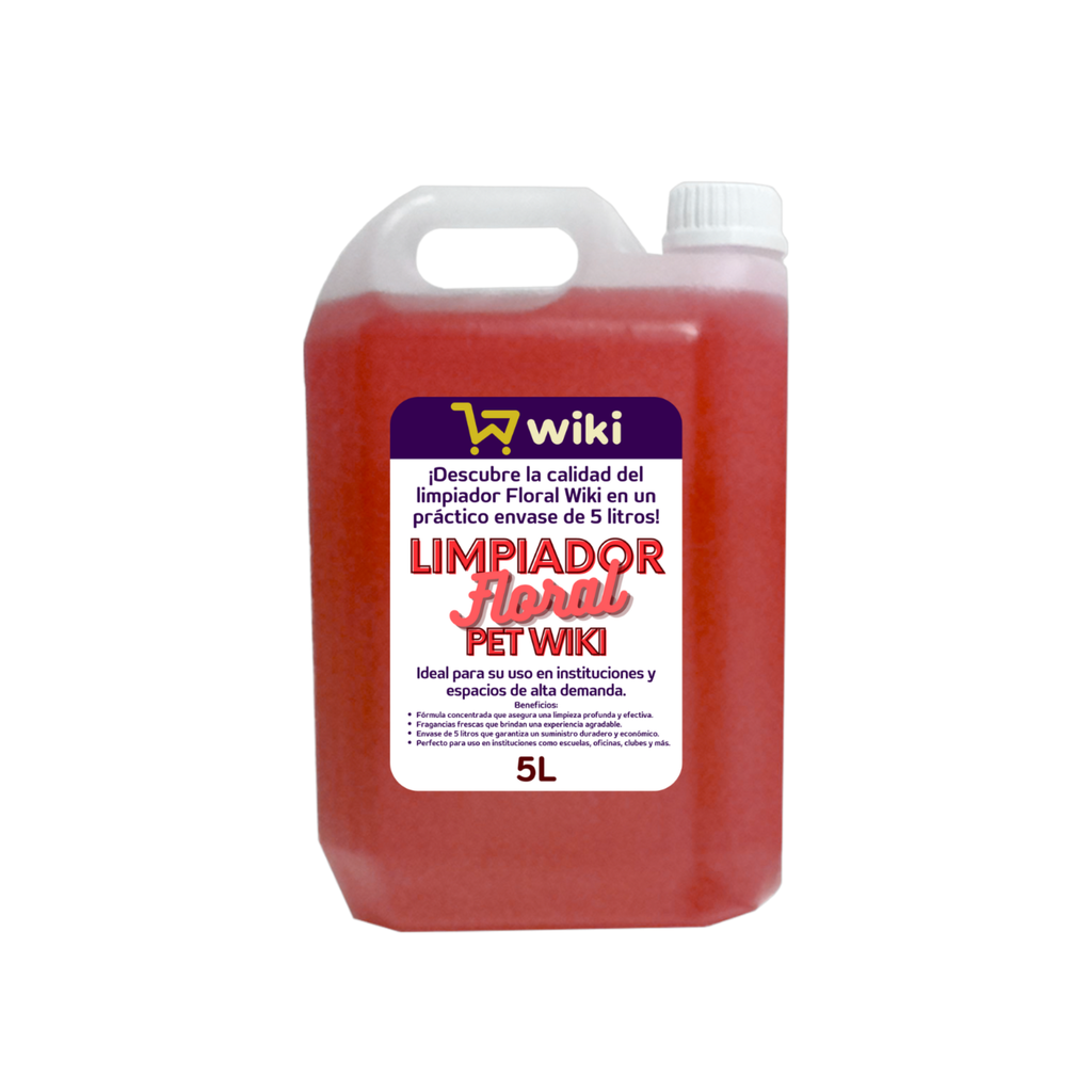 Limpiador Oficlean bidon PET de 5 lt. Fragancia floral breeze