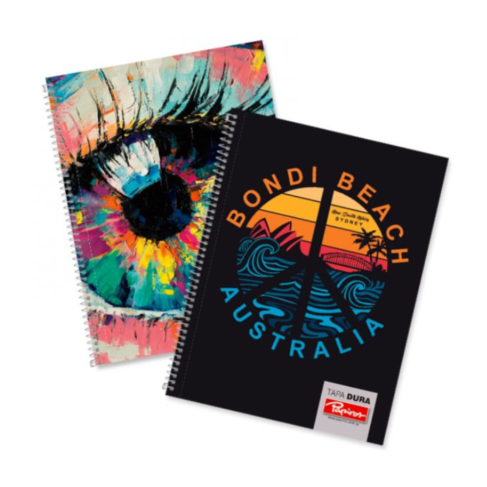 Cuadernola Papiros flex 70 hojas RAYADAS