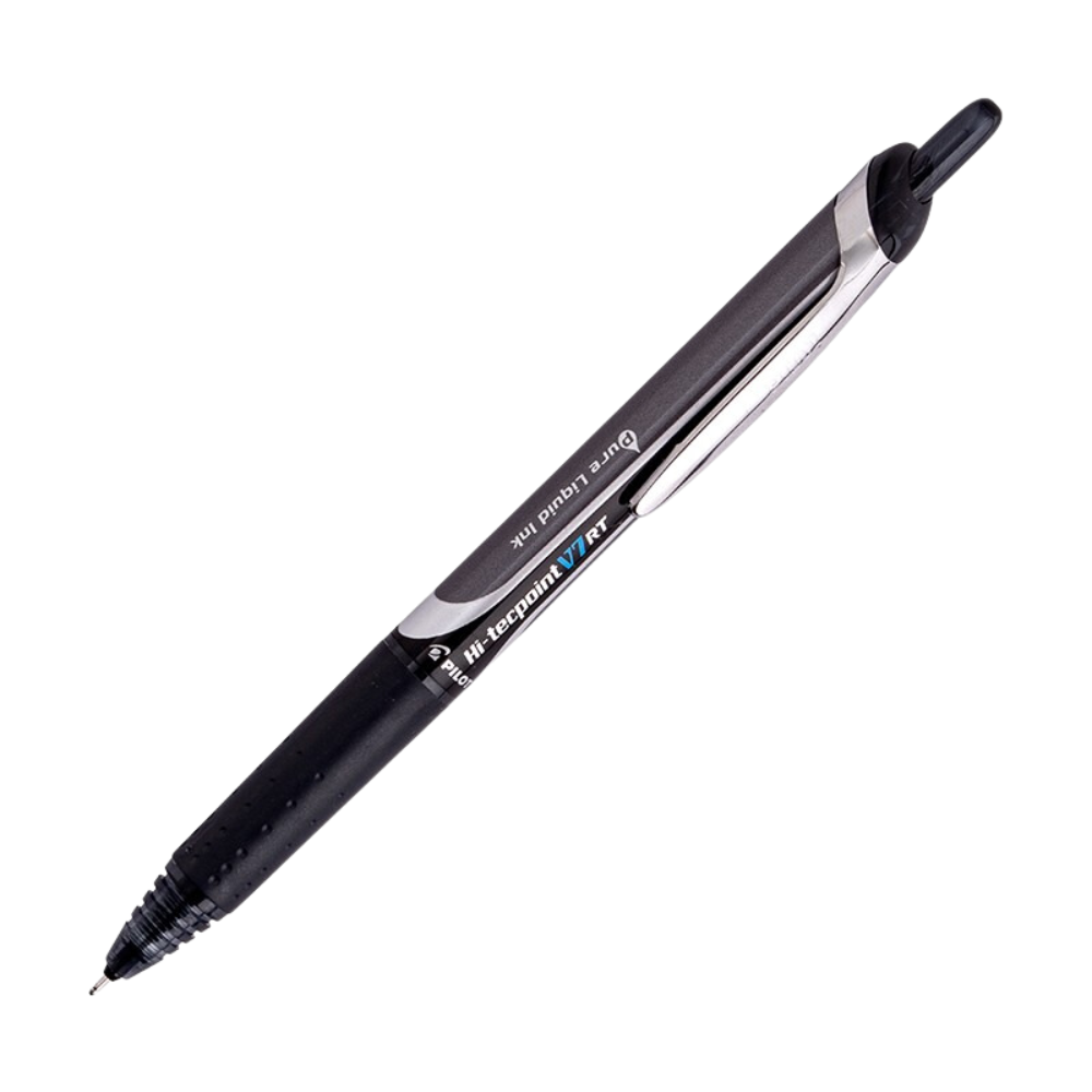 Bolígafo retráctil Pilot V7 color negro x unidad