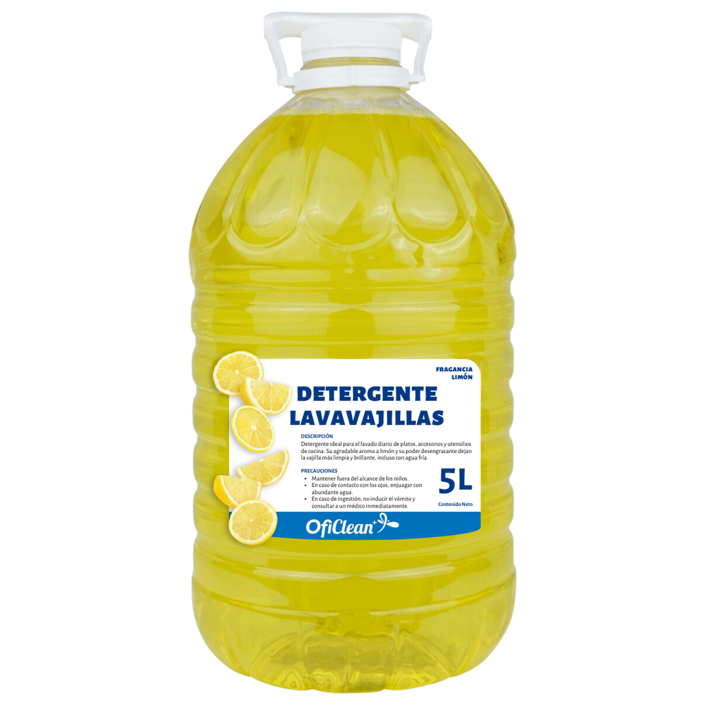 Detergente lavavajillas Oficlean bidón pet 5 L