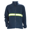 Campera polar con reflectivo unisex