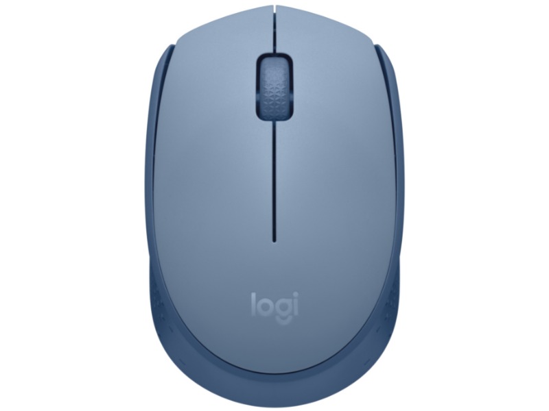 Logitech 910-004425/4940 ratón m170 azul gis inalámbrico