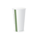 Vaso Serie 76 de papel en colores mix; verde, amarillo y celeste 12 Oz (350 ml) Paquete x50