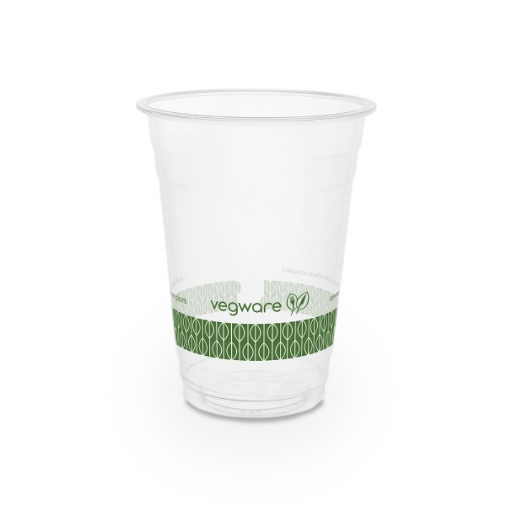 Vaso estándar transparente de 16 onzas (470 ml) paquete x50