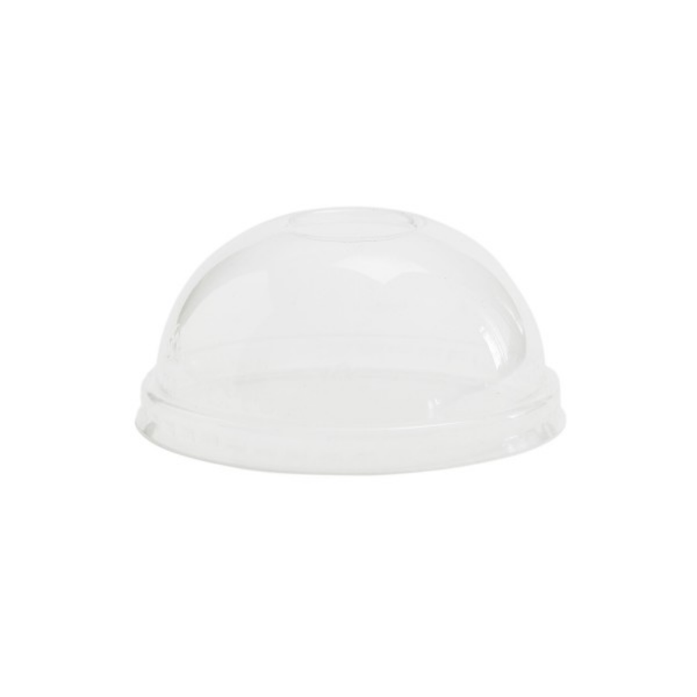 Tapa cúpula transparente de 90 mm para alimentos fríos. Recipientes Línea SC de 6-10 Oz (180-300 ml) Paquete x50